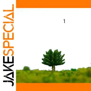 Miniature Plastic Tree for HO Scale Dioramas