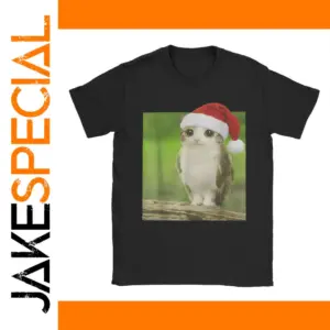 Cute Owl Christmas T-Shirt for Holidays