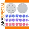 Silicone Polyhedral Dice Mold for Resin Crafts