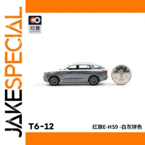 Black T6-12 Diecast SUV Model for Collectors