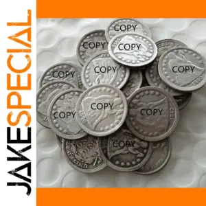 Liberty Seated Dime Replica Coin Set - 56 Pieces