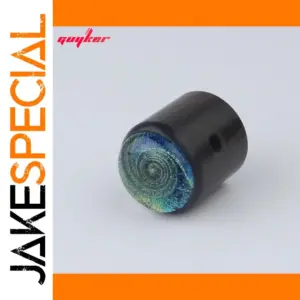 Celestial Wooden Guitar Knob with Galaxy Design