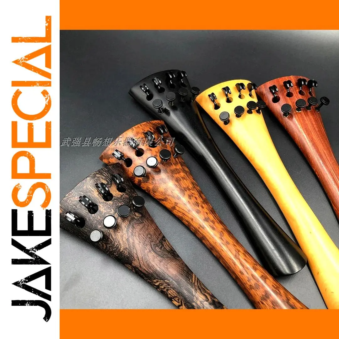 Handmade 4/4 Cello Tailpiece with Fine Tuners 1 Handmade 4/4 Cello Tailpiece with Fine Tuners