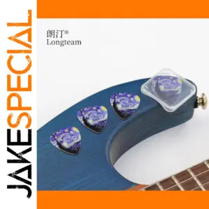Starry Sky Guitar Pick Set with Artistic Design