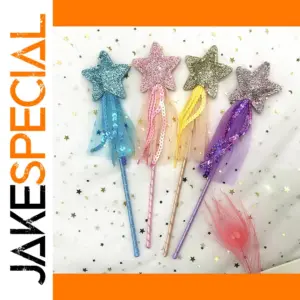 Magical Fairy Wand in Vibrant Colors
