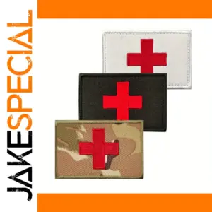 Embroidered Rescue Medical Emergency Badge Set