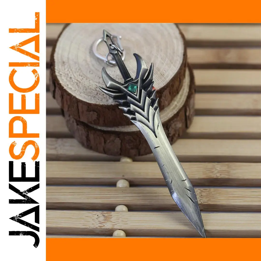 Vintage League of Legends Aatrox Keychain 1 Vintage League of Legends Aatrox Keychain