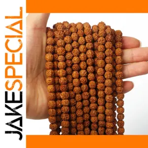 108 Rudraksha Beads for Spiritual Jewelry