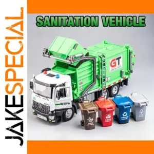 24cm Urban Garbage Truck Model for Collectors