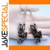 Vintage Motorcycle Keychain Model K5308