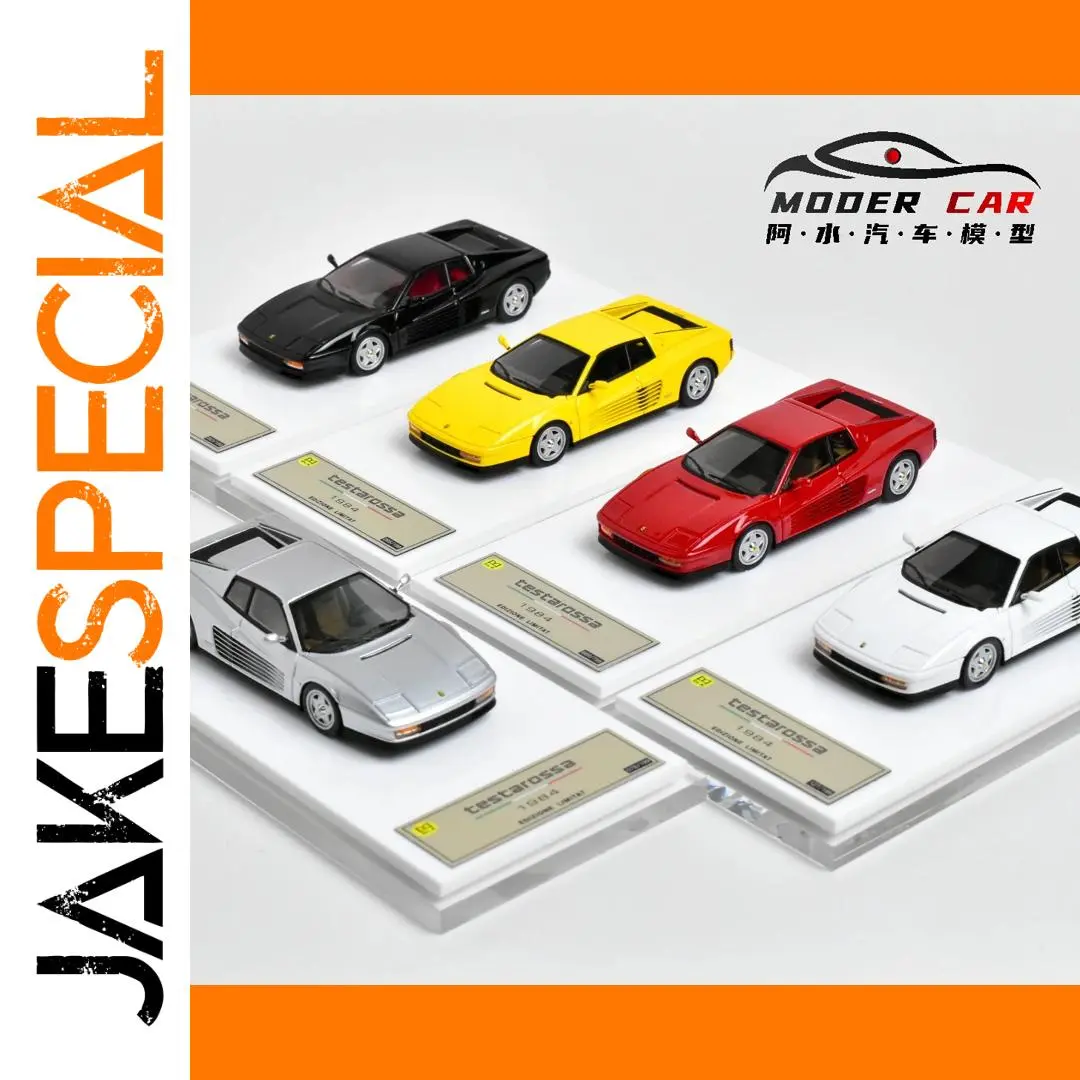 Ferrari Testarossa 1:64 Resin Diecast Model Car 1 Ferrari Testarossa 1:64 Resin Diecast Model Car