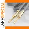 Gold-Plated Banana Connectors Set for Audio Systems