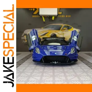 Blue Maserati GT2 2023 Diecast Model