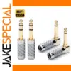 Premium 6.35mm TRS & 6.5mm TS Audio Connector