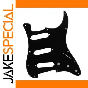 Black SSS Guitar Pickguard for Stratocaster