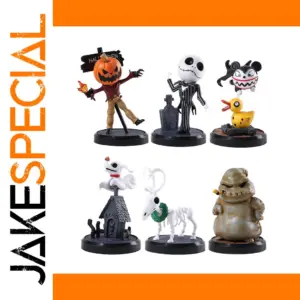 Nightmare Before Christmas PVC Figure Set (6 pcs)