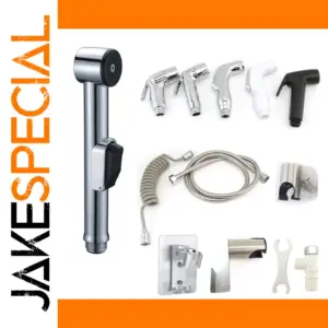Modern White & Grey Toilet Sprayer System