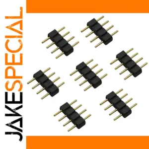 10-Pack RGB LED Strip Connectors for 2835 and 5050
