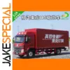 Red Chenglong H5 1:24 Scale Diecast Truck Model