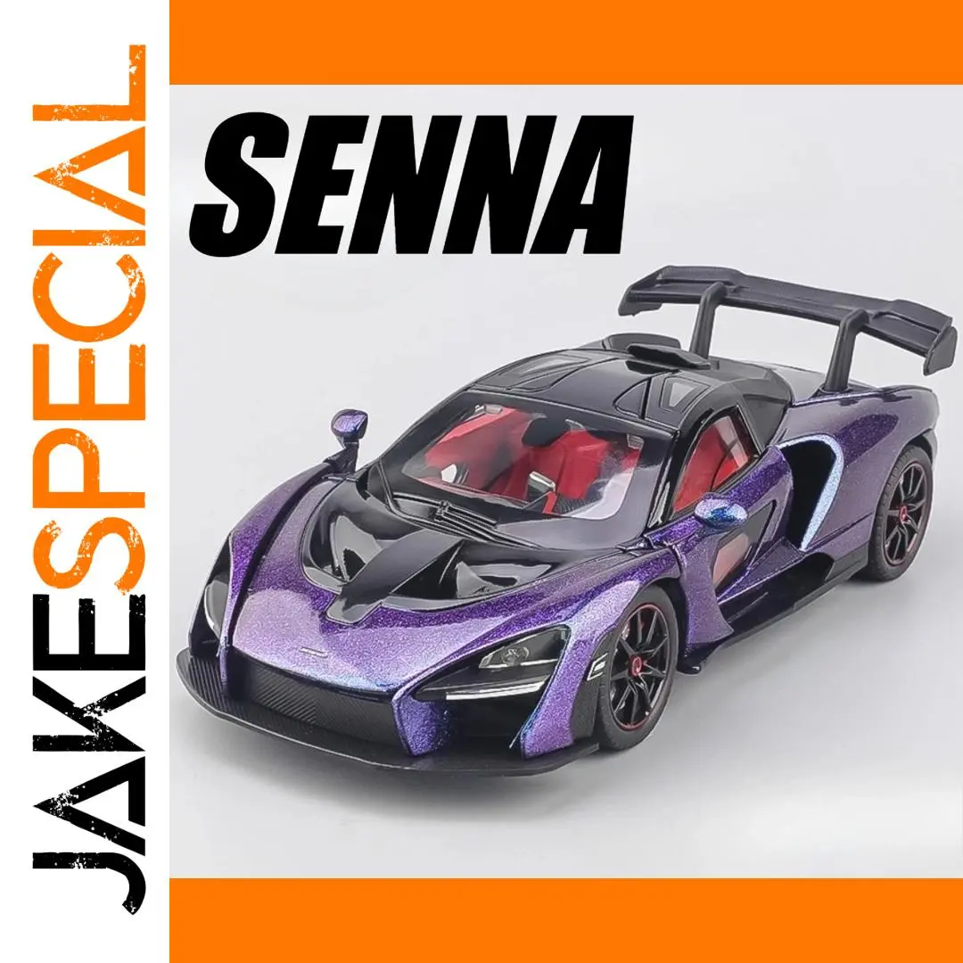 1:24 Scale McLaren Senna and 720S Diecast Model 1 1:24 Scale McLaren Senna and 720S Diecast Model