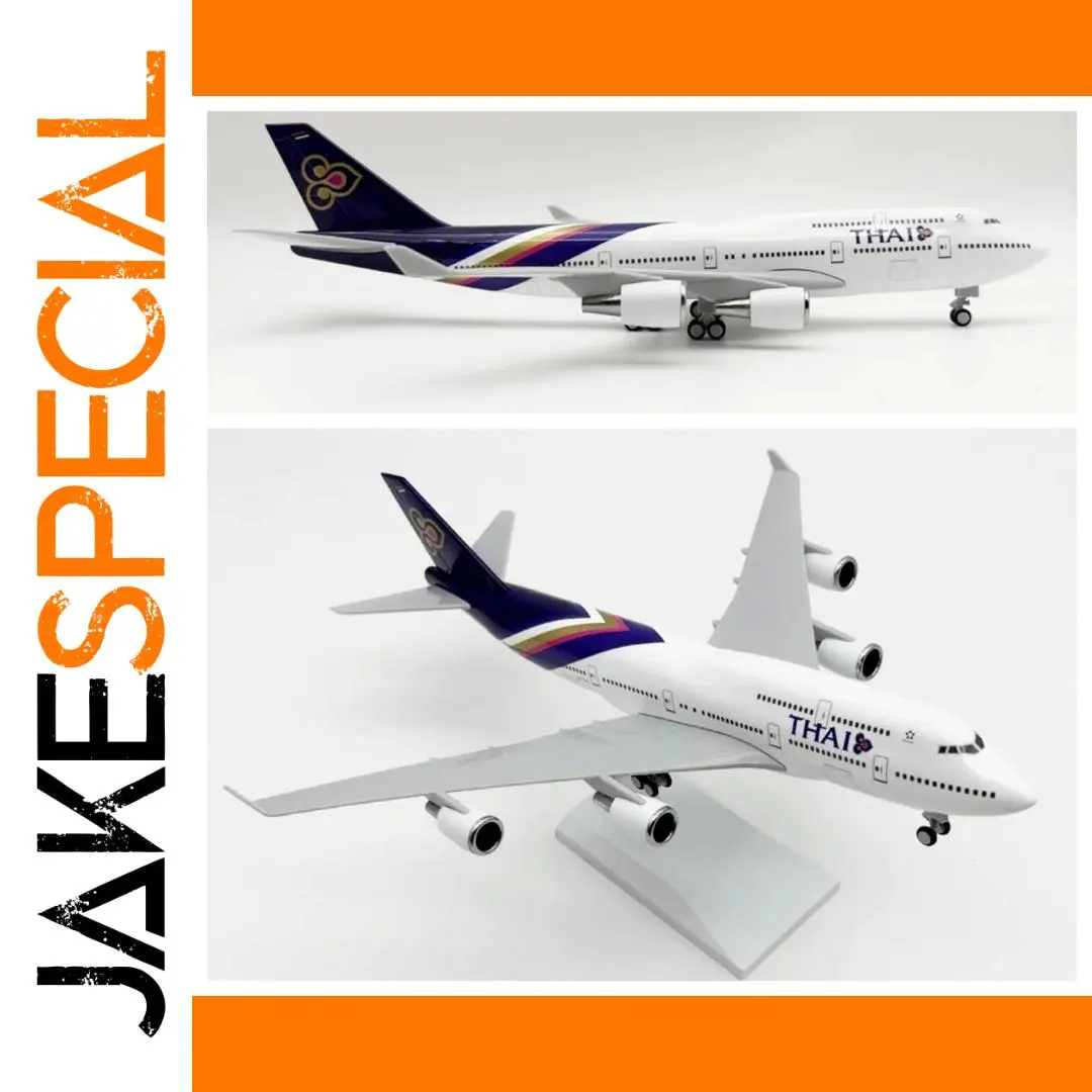Thai Airways 747 Collector's Model - 30cm Resin & Diecast 1 Thai Airways 747 Collector's Model - 30cm Resin & Diecast