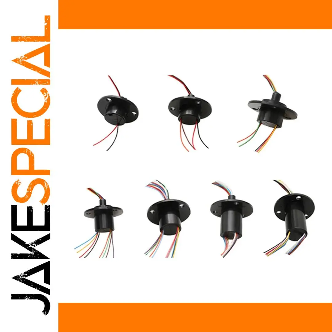 Mini Flange Slip Ring 22mm 24 Channels 1 Mini Flange Slip Ring 22mm 24 Channels