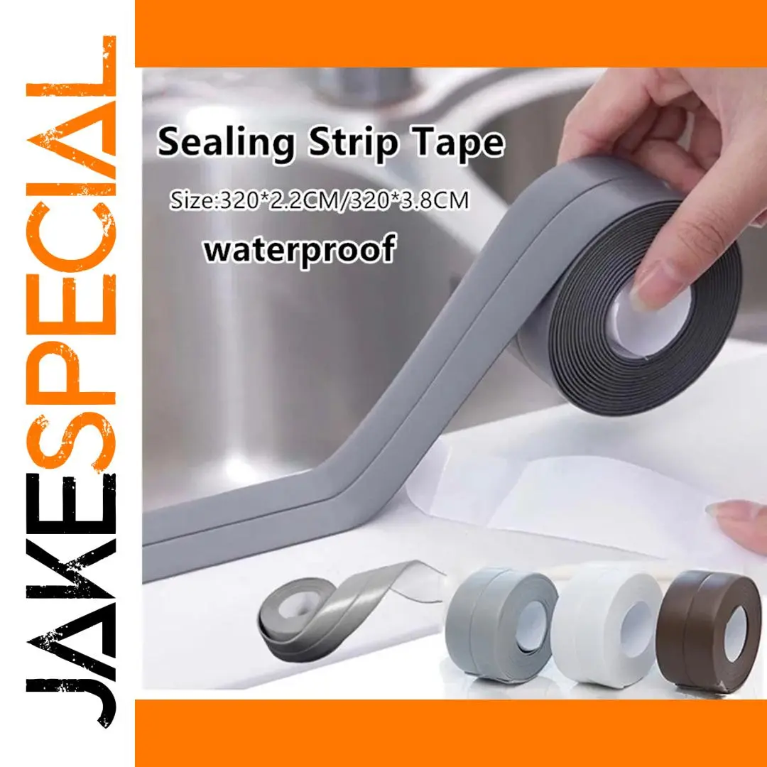 Flexible PVC Sealing Strip Tape for Bathrooms 1 Flexible PVC Sealing Strip Tape for Bathrooms