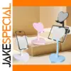 Heart-Shaped Adjustable Phone Stand in Pastels