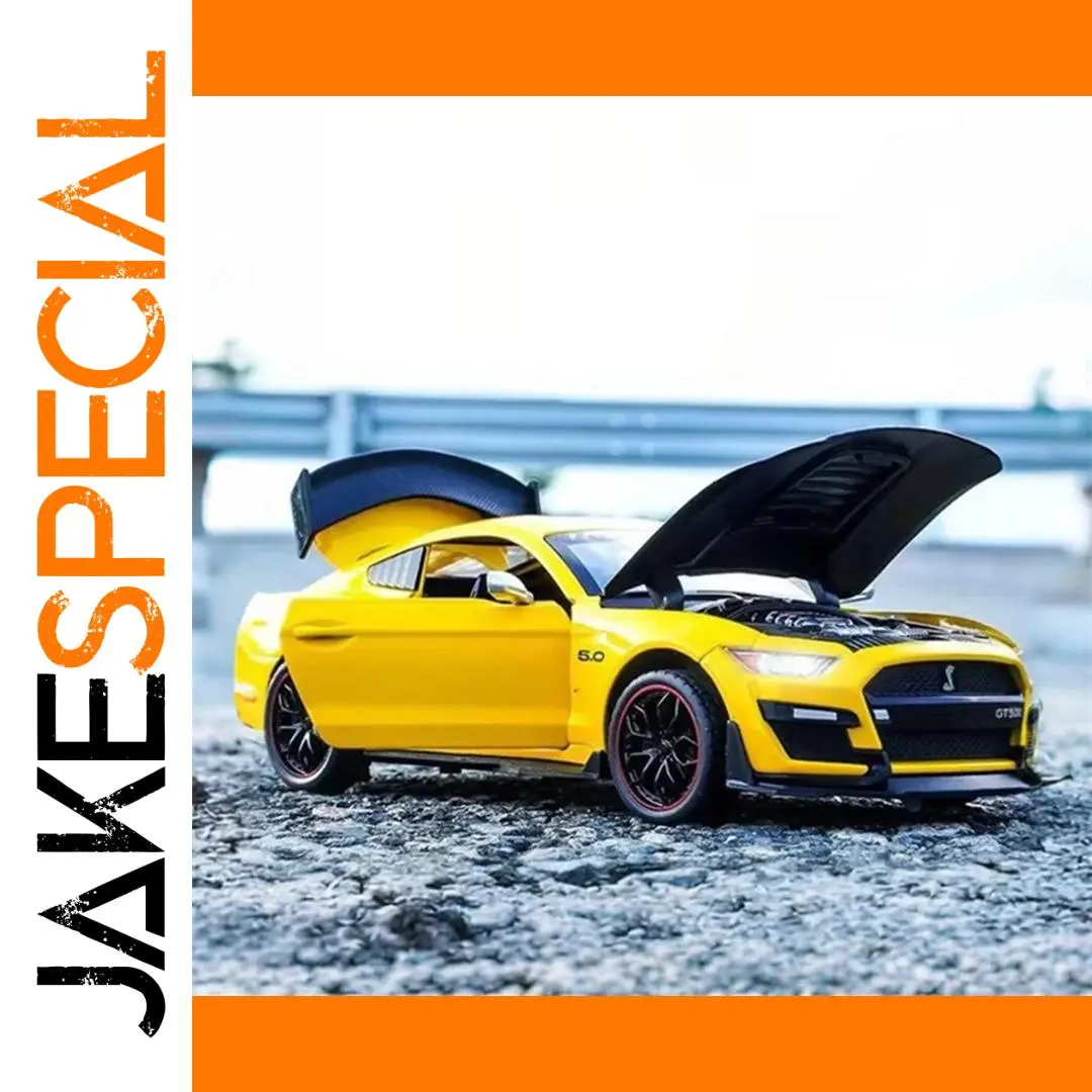Vibrant 1:24 Mustang GT Shelby GT500 Diecast Model 1 Vibrant 1:24 Mustang GT Shelby GT500 Diecast Model