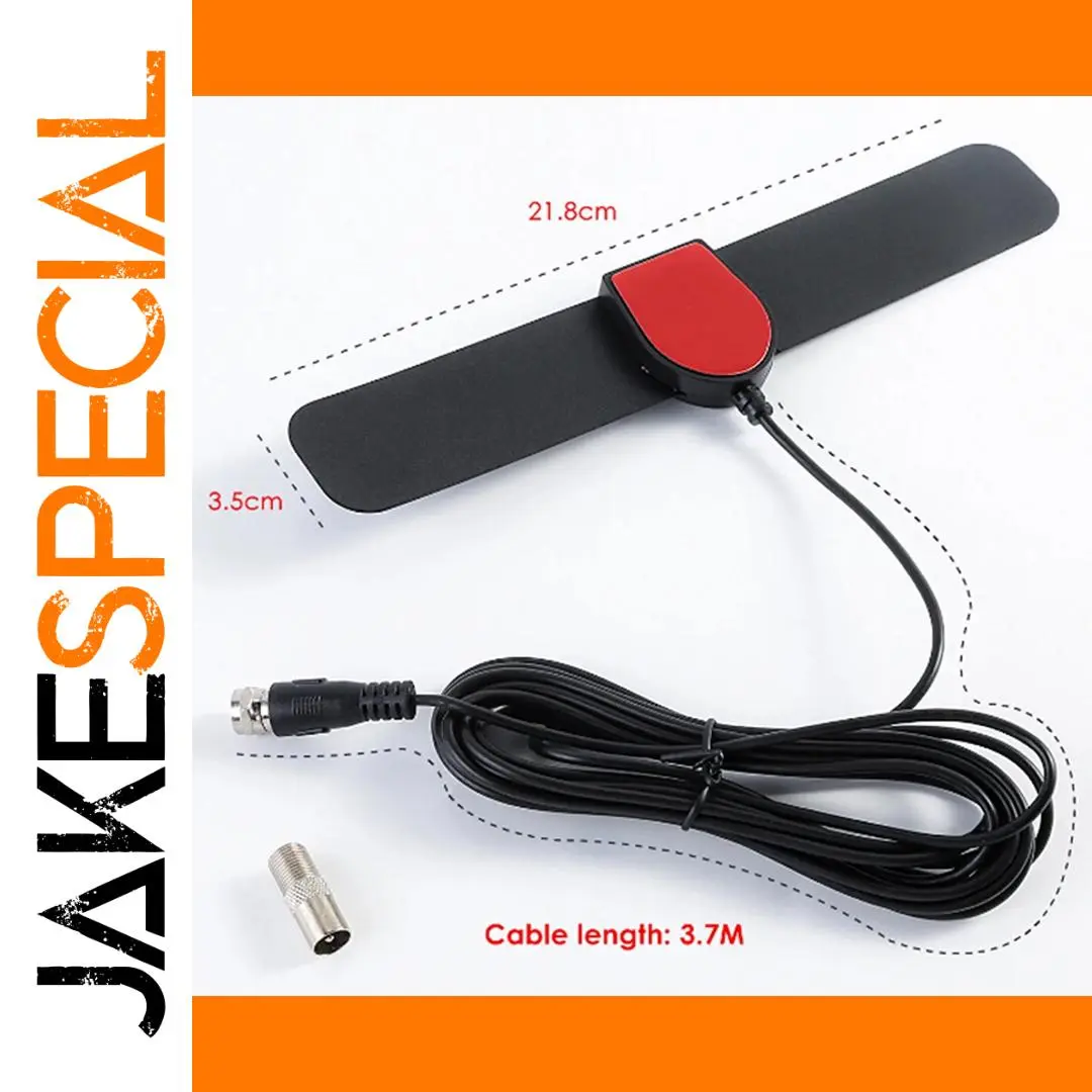 Black and Red Indoor HDTV Antenna 1 Black and Red Indoor HDTV Antenna