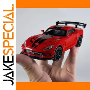 1:32 Scale Red Sports Car Diecast Model