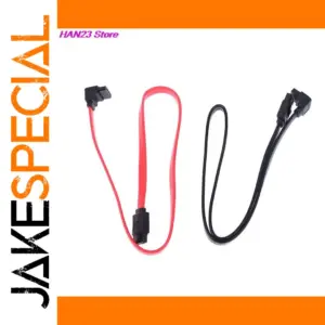 SATA 3.0 Data Cable 46.5cm Black & Red