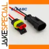 Waterproof 2-Pin Automotive Connector Set