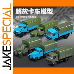 Military Truck Collection 1:64 Scale Diecast Set