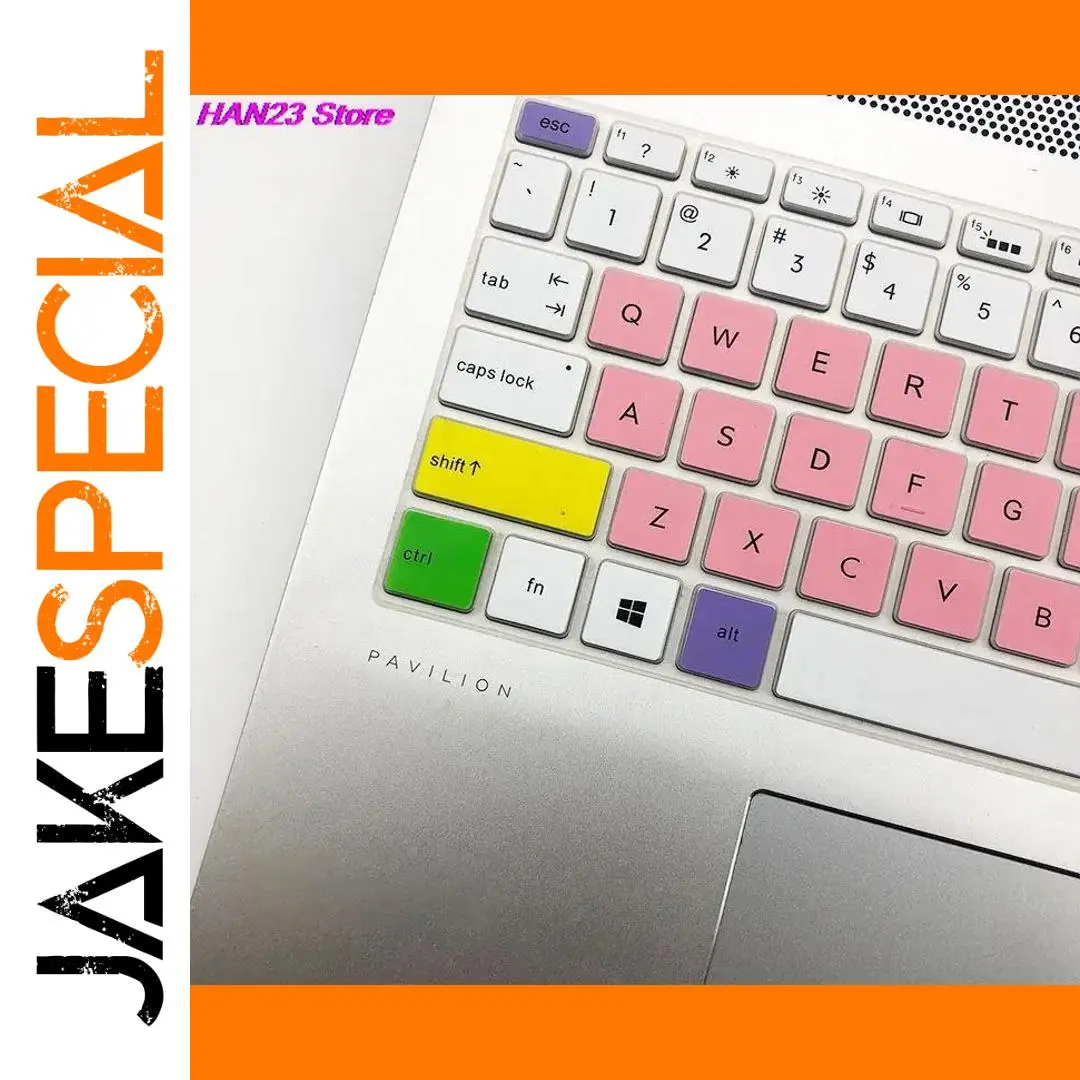 Vibrant Silicone Keyboard Cover for HP Pavilion Series 1 Vibrant Silicone Keyboard Cover for HP Pavilion Series