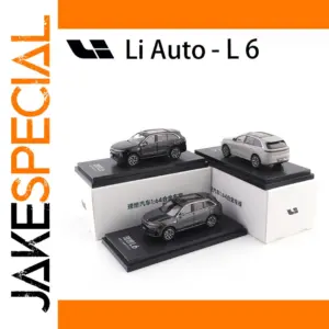 Li Auto L6 1:64 Diecast Model in Four Colors