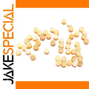 Vibrant Yellow Mother of Pearl Guitar Dots Set