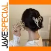 Elegant Pearl Bow Hair Clip for Women