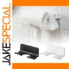Wall-Mounted Hair Dryer Holder in Black or White