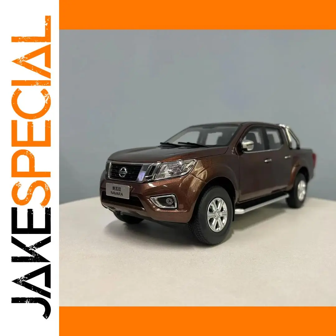1:18 Nissan Navara Pickup Model in Metallic Brown 1 1:18 Nissan Navara Pickup Model in Metallic Brown