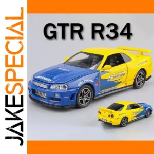 1:32 Nissan GTR R34 and R35 Diecast Model