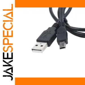 PS3 USB Charging Cable, 0.8M Black