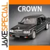 Black Toyota Crown Miniature Car Model 1:32 Scale