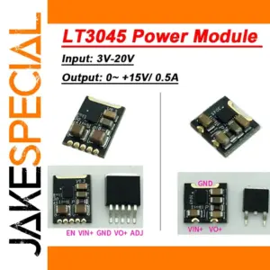 Adjustable Power Module for RF and Audio Circuits