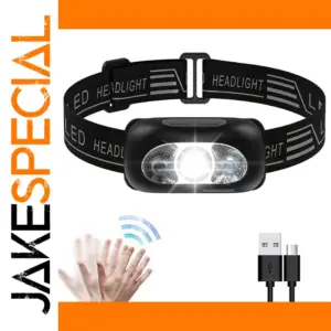 Rechargeable LED Headlamp for Outdoors