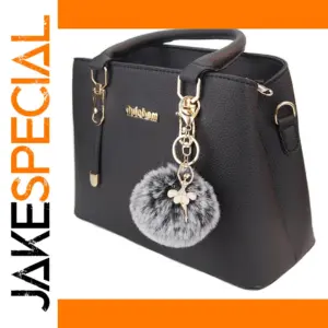 Rhinestone Ballerina Keychain for Women