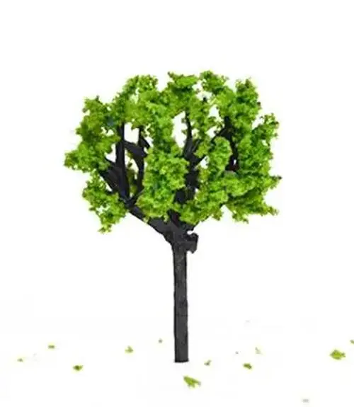 Miniature Plastic Trees Set for Dioramas 9 Miniature Plastic Trees Set for Dioramas - Image 9