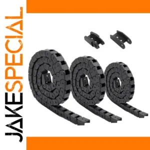 1-Meter Durable Plastic Cable Drag Chain for CNC