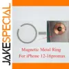 Magnetic Metal Ring for iPhone 12-16 Pro Max