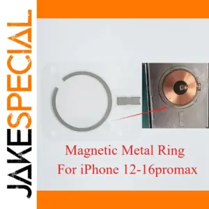 Magnetic Metal Ring for iPhone 12-16 Pro Max